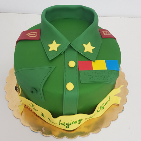 Torturi pentru adulti - Tort camasa militar