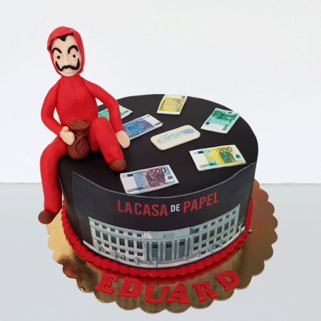 Torturi pentru pasiuni - Tort Casa de Papel