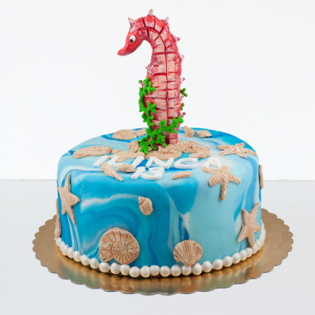Torturi - Tort cu calut de mare