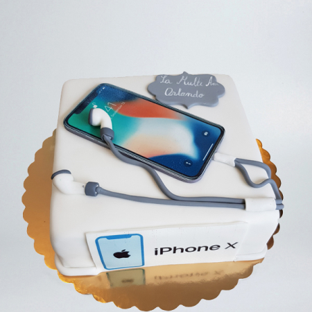 Torturi pentru pasiuni - Tort cu iphone X