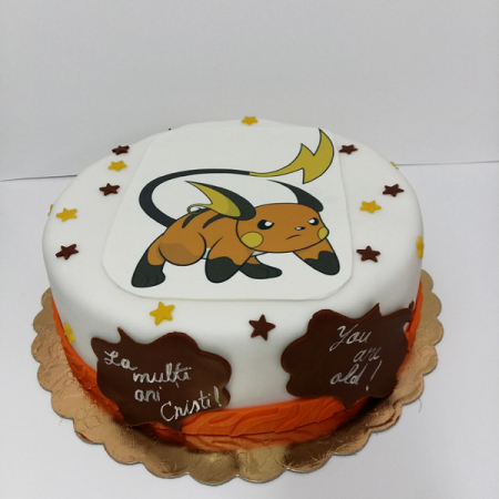Torturi cu poza - Tort cu poza Pokemon
