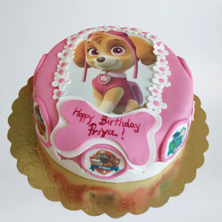 Torturi cu poza - Tort cu poza Sky din Paw Patrol