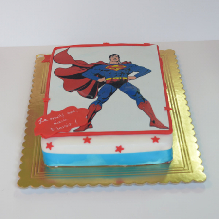 Torturi cu poza - Tort cu poza Superman