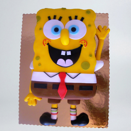 Torturi copii - Tort cu Sponge Bob mare