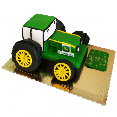 Torturi pentru adulti - Tort cu tractor John Deere