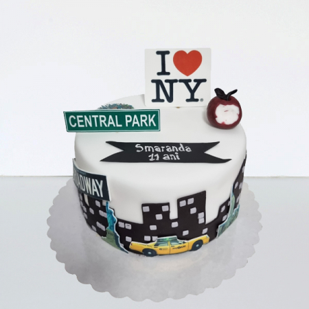 Torturi pentru pasiuni - Tort I Love New York