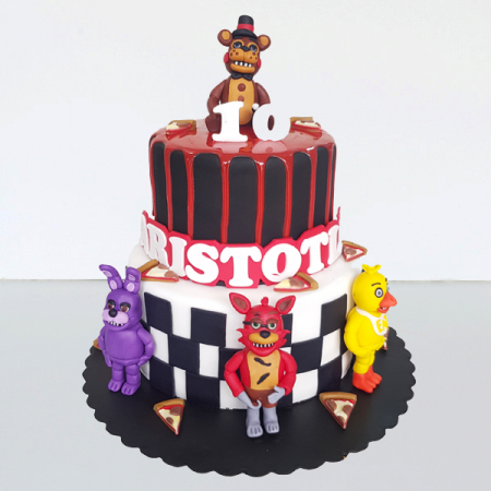 Torturi in pasta de zahar pentru baietei - Tort Fredy's