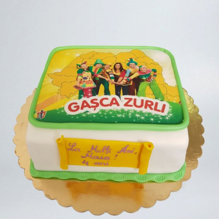 Torturi cu poza - Tort Gasca Zurlii