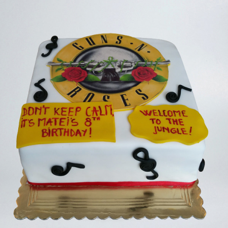 Torturi pentru adulti - Tort Guns'N Roses