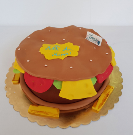 Torturi pentru adulti - Tort Hamburger