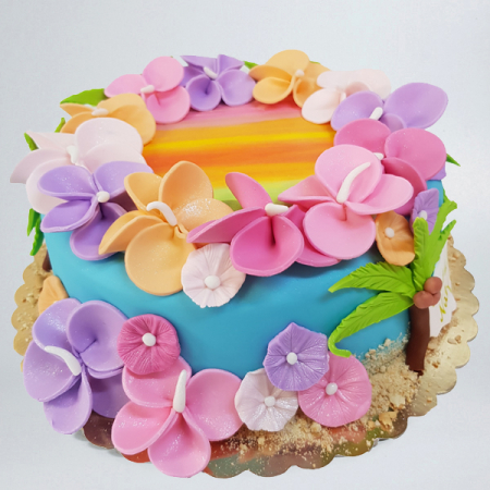 Torturi cu flori - Tort Hawaii Party