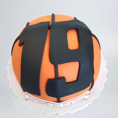 Torturi copii - Tort in forma de minge de baschet