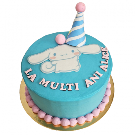 Torturi copii - Tort in frosting Cinamoroll Alice
