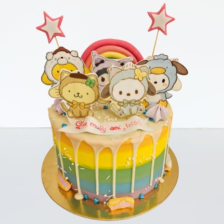 Torturi copii - Tort in frosting cu Astrobot