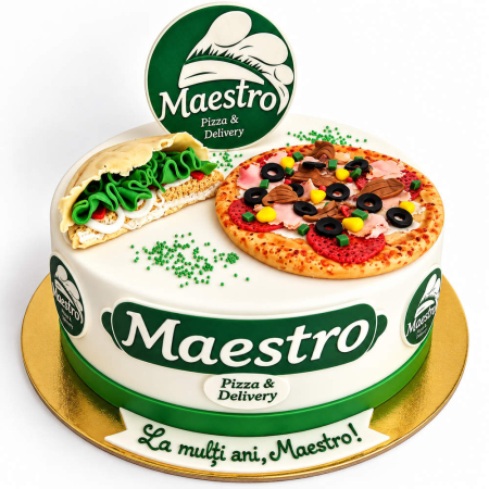 Torturi pentru adulti - Tort corporate Maestro