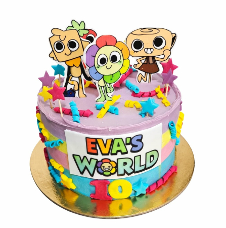 Torturi in frosting- crema - Tort in frosting cu Dandys World