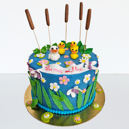 Torturi - Tort in frosting cu ratuste