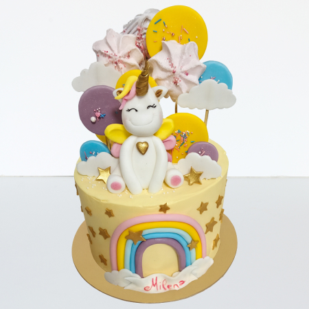 Torturi - Tort in frosting Unicorn Milena