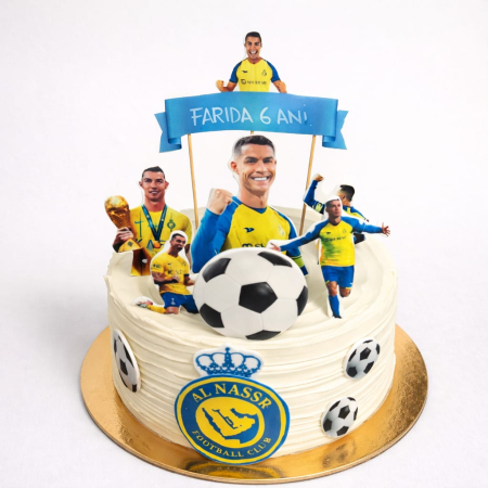Torturi in frosting- crema - Tort in frosting Ronaldo Farida