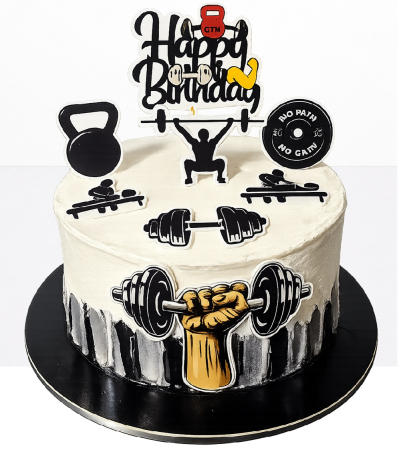 Torturi pentru adulti - Tort in frosting fitness