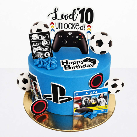 Torturi in frosting- crema pentru baieti - Tort in frosting Gaming Controller