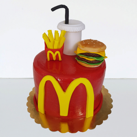Torturi pentru adulti - Tort Mc Donald's
