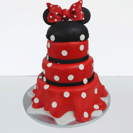 Torturi copii - Tort rochita lui Minnie