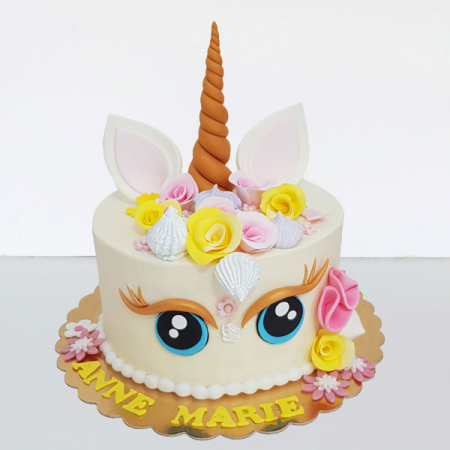 Torturi in frosting- crema - Tort unicorn - in frosting