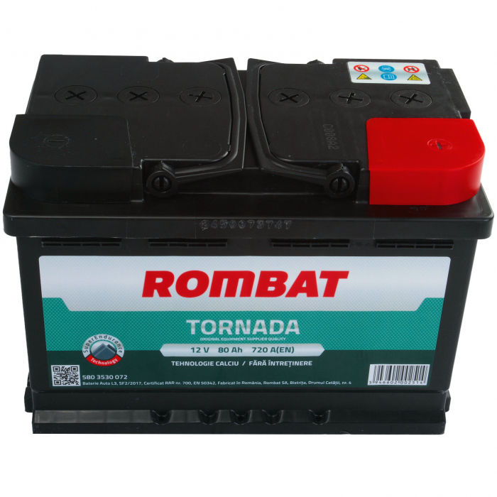 Acumulator Rombat Tornada 80 Ah [2]