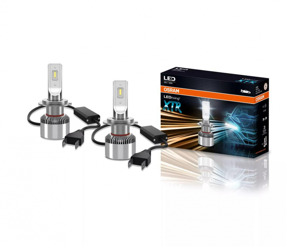 Bec Osram LEDriving XTR H7 | 12V - 18W - PX26d - Set 2 buc (Off-Road) [2]