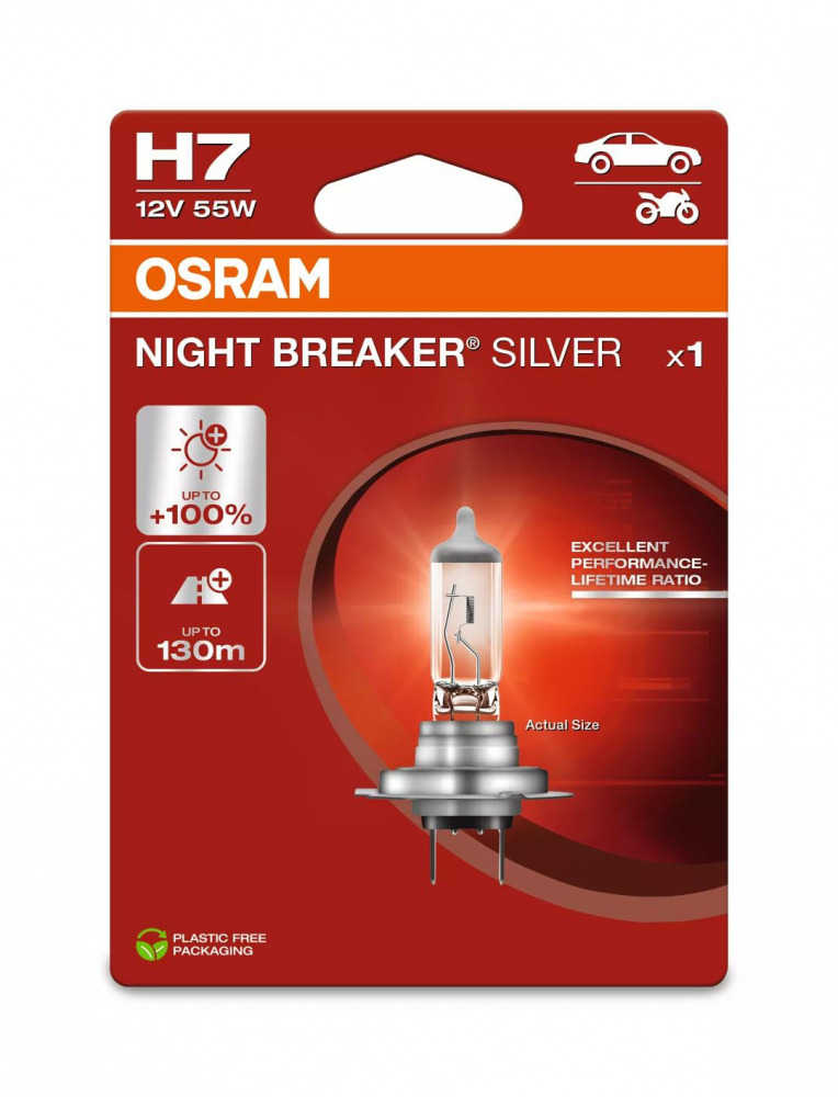 Bec Osram Night Breaker Silver H7 12V 55W [1]