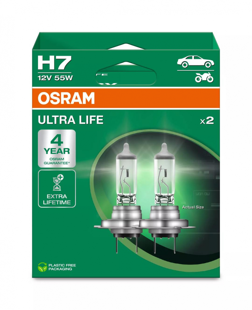 Bec Osram Ultra Life H7 12V 55W Set 2 buc [1]