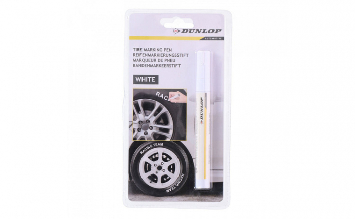 Marker Dunlop Pentru Anvelope, Alb, 4.5 ml [2]