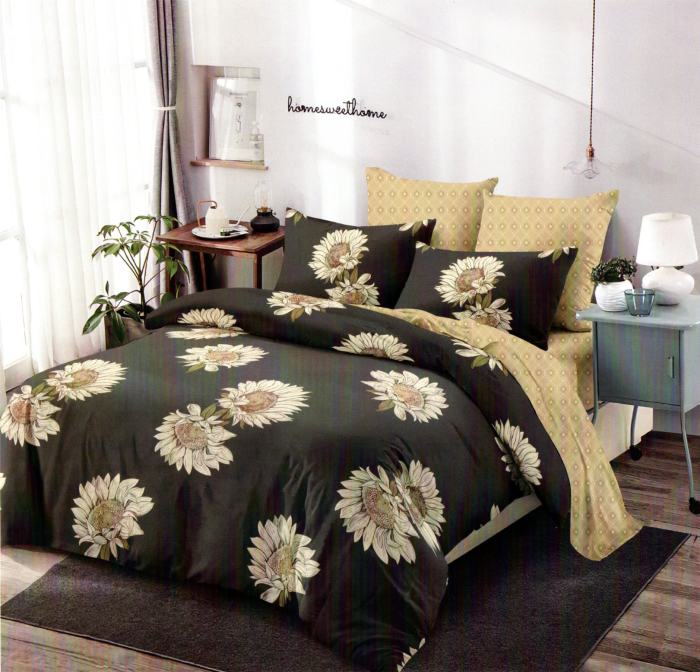 Set Lenjerie de pat 6 piese bumbac Finet Gros, Pat 2 persoane [1]