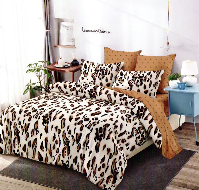 Set Lenjerie de pat 6 piese bumbac Finet Gros, Pat 2 persoane [1]