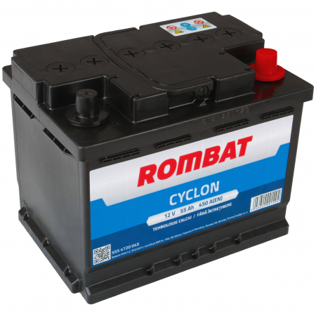 Baterii auto - Acumulator Rombat Cyclon 55 Ah