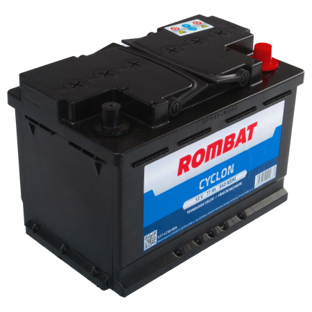Baterii auto - Acumulator Rombat Cyclon 77 Ah