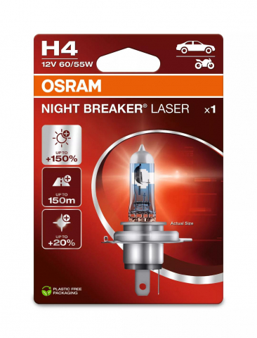 Becuri - Bec Osram Night Breaker Laser Next Generation H4 12V 60/55W