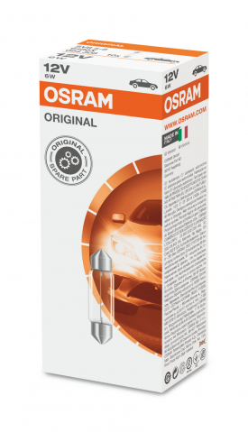 Becuri - Bec Osram Original 6W 12V SV8.5-8
