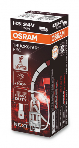 Becuri - Bec Osram TruckStar PRO Next Gen H3 24V 70W PK22s