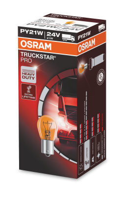 Becuri - Bec Osram TruckStar Pro PY21W 24V 21W