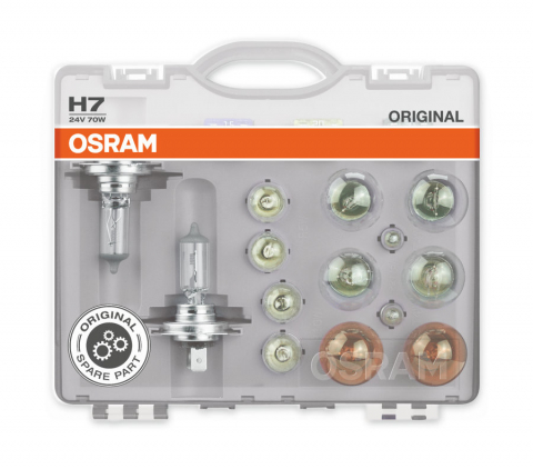 Becuri - Kit rezerva becuri Osram H7 24V