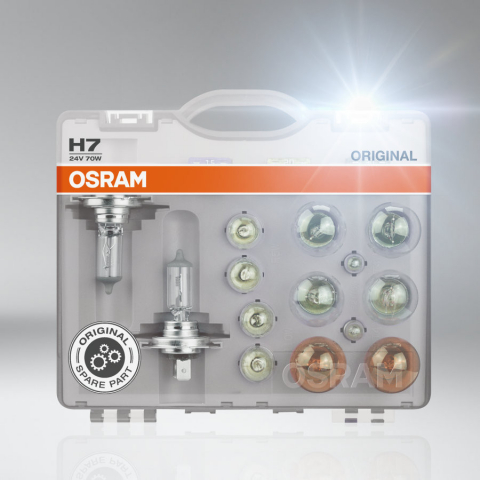 Kit rezerva becuri Osram H7 24V [1]