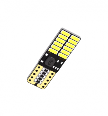 Becuri - Led T10 12-24V 2.5W 6000k