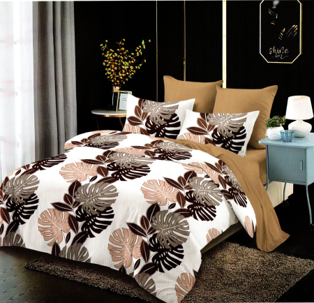 LENJERII DE PAT FINET 6 PIESE - Set Lenjerie de pat 6 piese bumbac Finet Gros, Pat 2 persoane