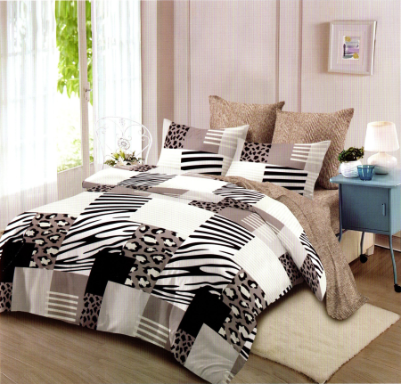 LENJERII DE PAT FINET 6 PIESE - Set Lenjerie de pat 6 piese bumbac Finet Gros, Pat 2 persoane