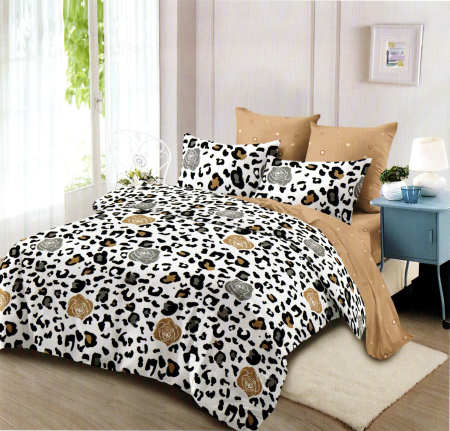 LENJERII DE PAT FINET 6 PIESE - Set Lenjerie de pat 6 piese bumbac Finet Gros, Pat 2 persoane