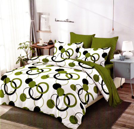 LENJERII DE PAT FINET 6 PIESE - Set Lenjerie de pat 6 piese bumbac Finet Gros, Pat 2 persoane