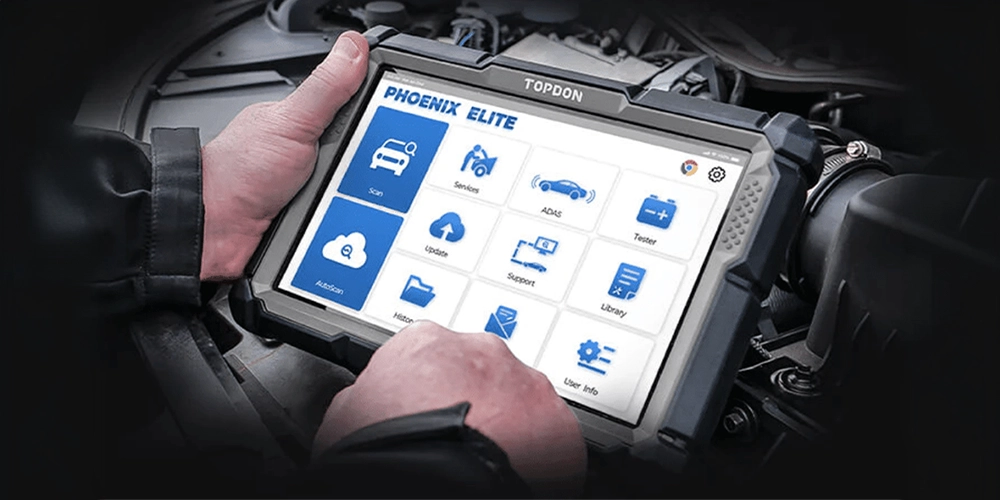 Topdon Phoenix Elite - tester auto multimarcă profesional