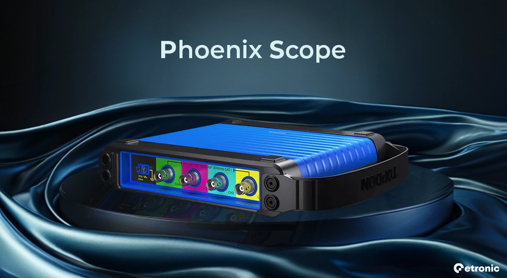 Topdon Phoenix Scope - Osciloscop cu 4 canale